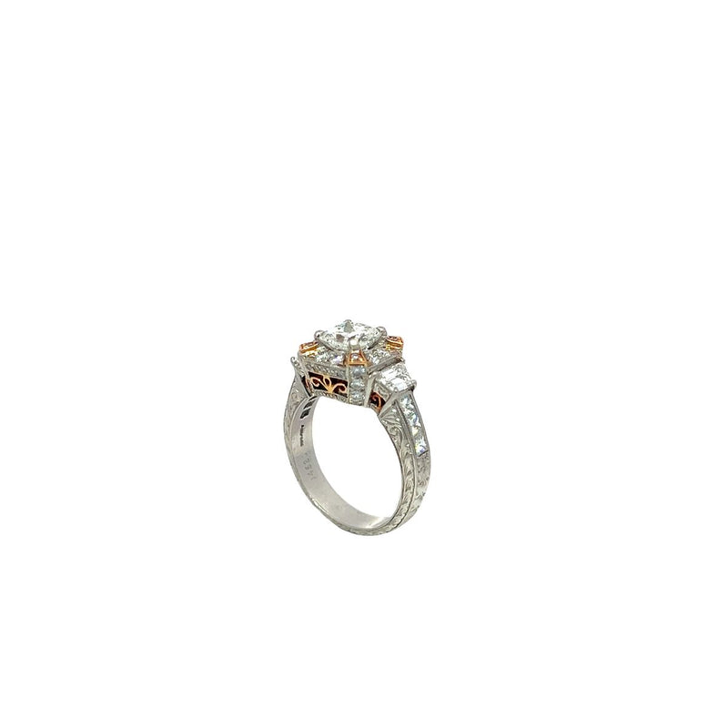 Pre-Owned Michael Beaudry Diamond Engagement Ring