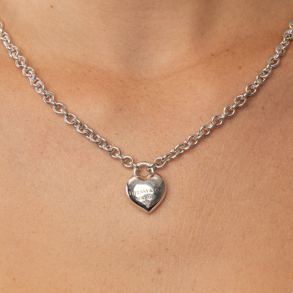 Pre-Owned Tiffany Return To Tiffany Full Heart Toggle