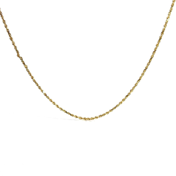 Pre-Owned Yellow Gold Rope Chain