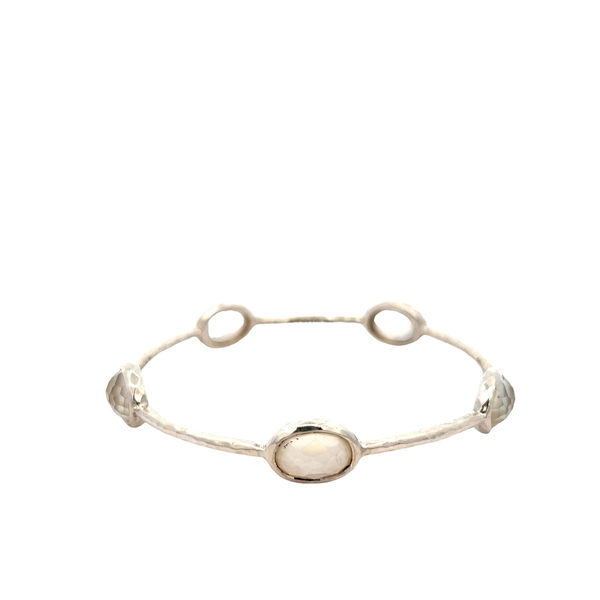 Pre-Owned Ippolita Mother Of Pearl 5 Stone Bangle