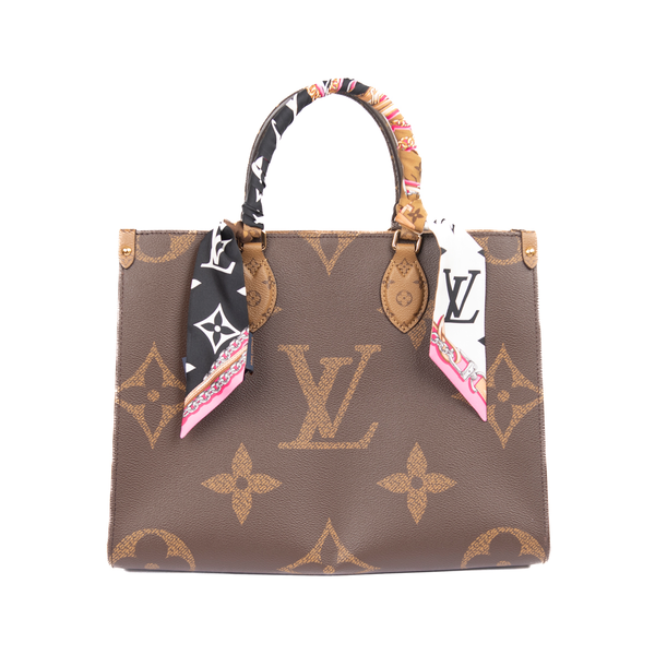 Pre-Owned Louis Vuitton Monogram OnTheGo MM with Ultimate Monogram BB Bandeau