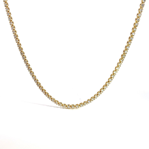 Pre-Owned Diamond Tennis Necklace