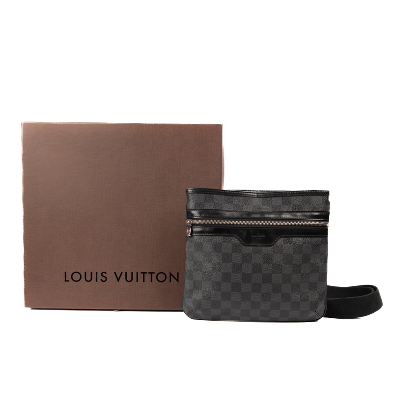 Pre-Owned Louis Vuitton Damier Graphite Thomas Messenger