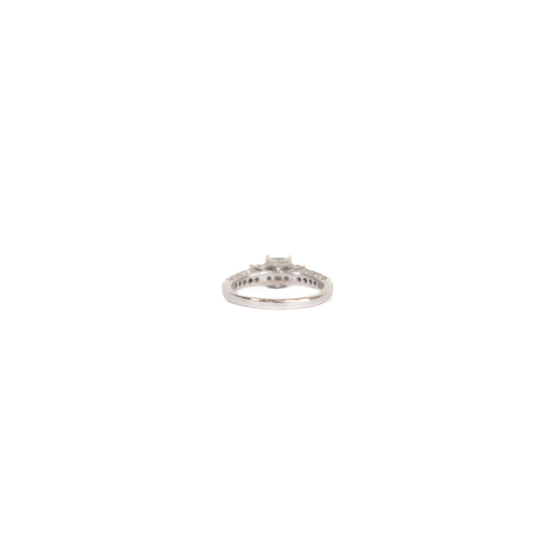 Pre-Owned Three Princess Cut Diamond Ring 