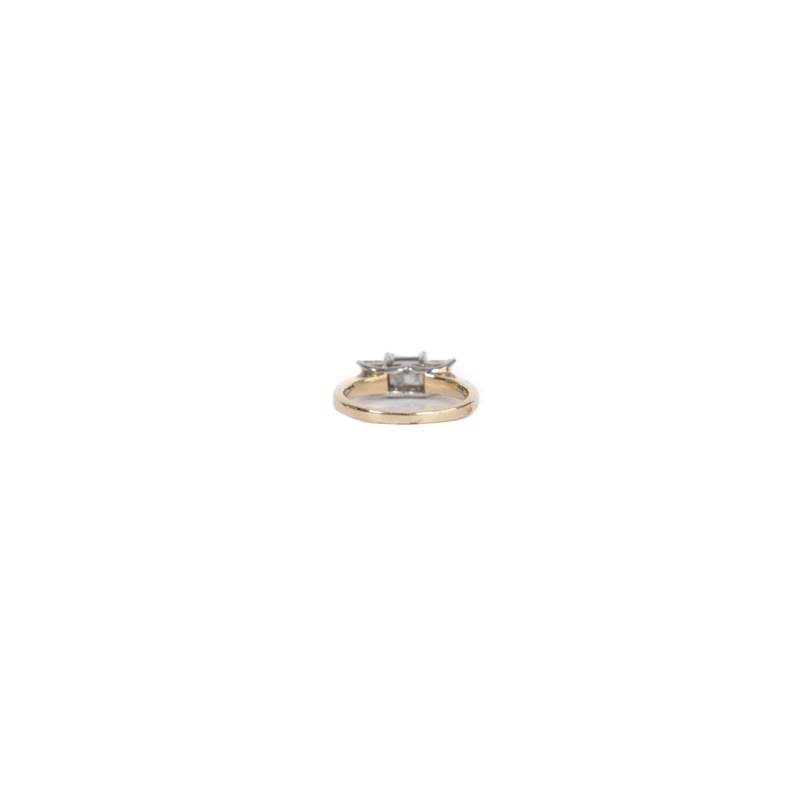 Pre-Owned Diamond Three Stone Engagement Ring