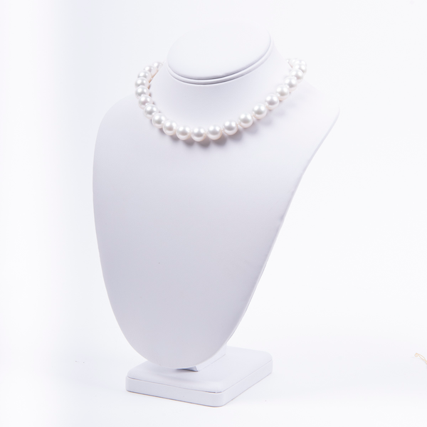 Pre-Owned 11 x 11.95mm White South Sea Pearl Strand Necklace
