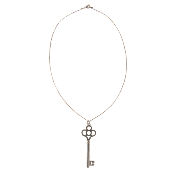 Pre Owned Tiffany Co. Large Crown Key Pendant STORE 5a Luxury