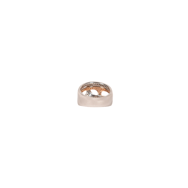 Pre-Owned Fana Two-Tone Diamond Ring