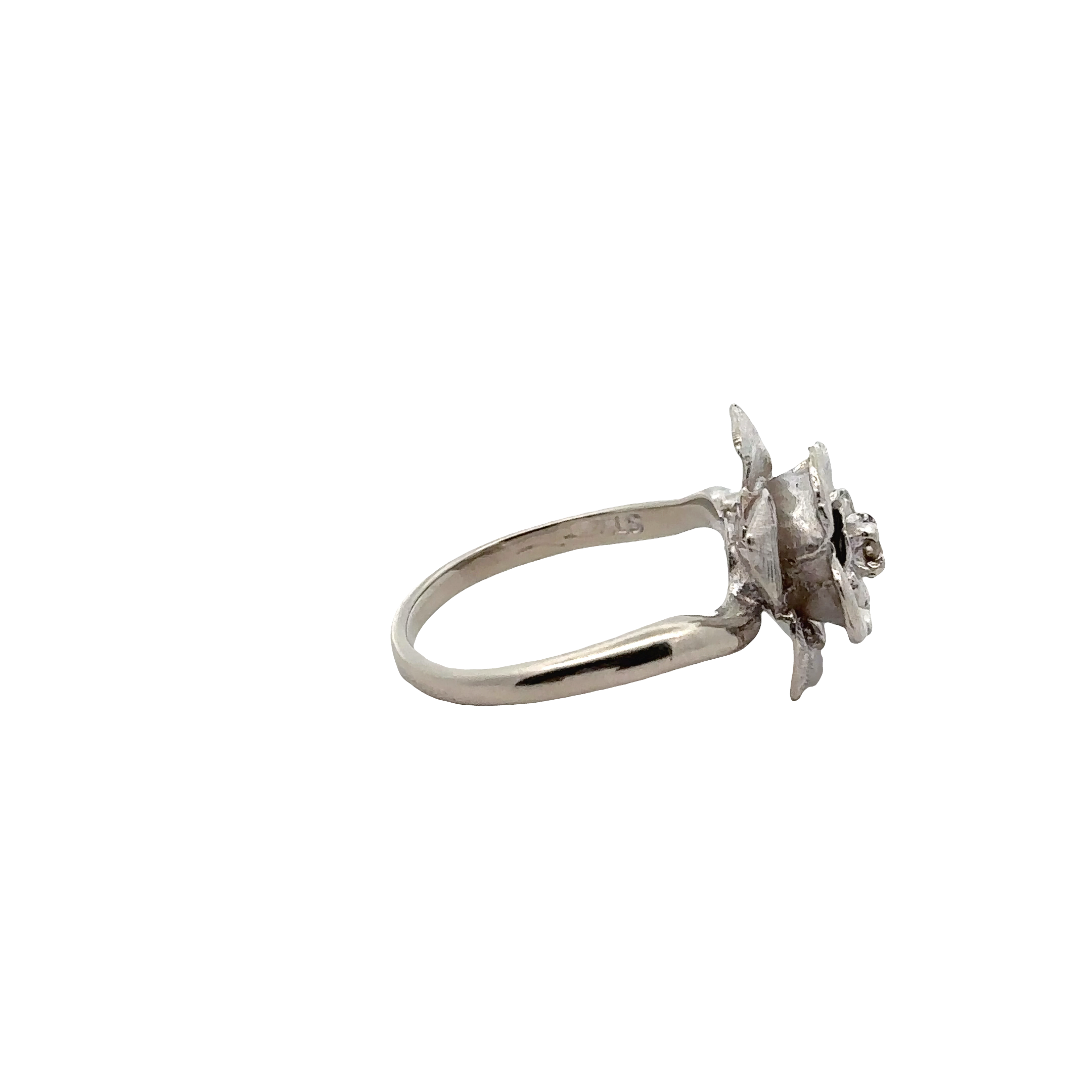 Pre-Owned Diamond Flower Ring