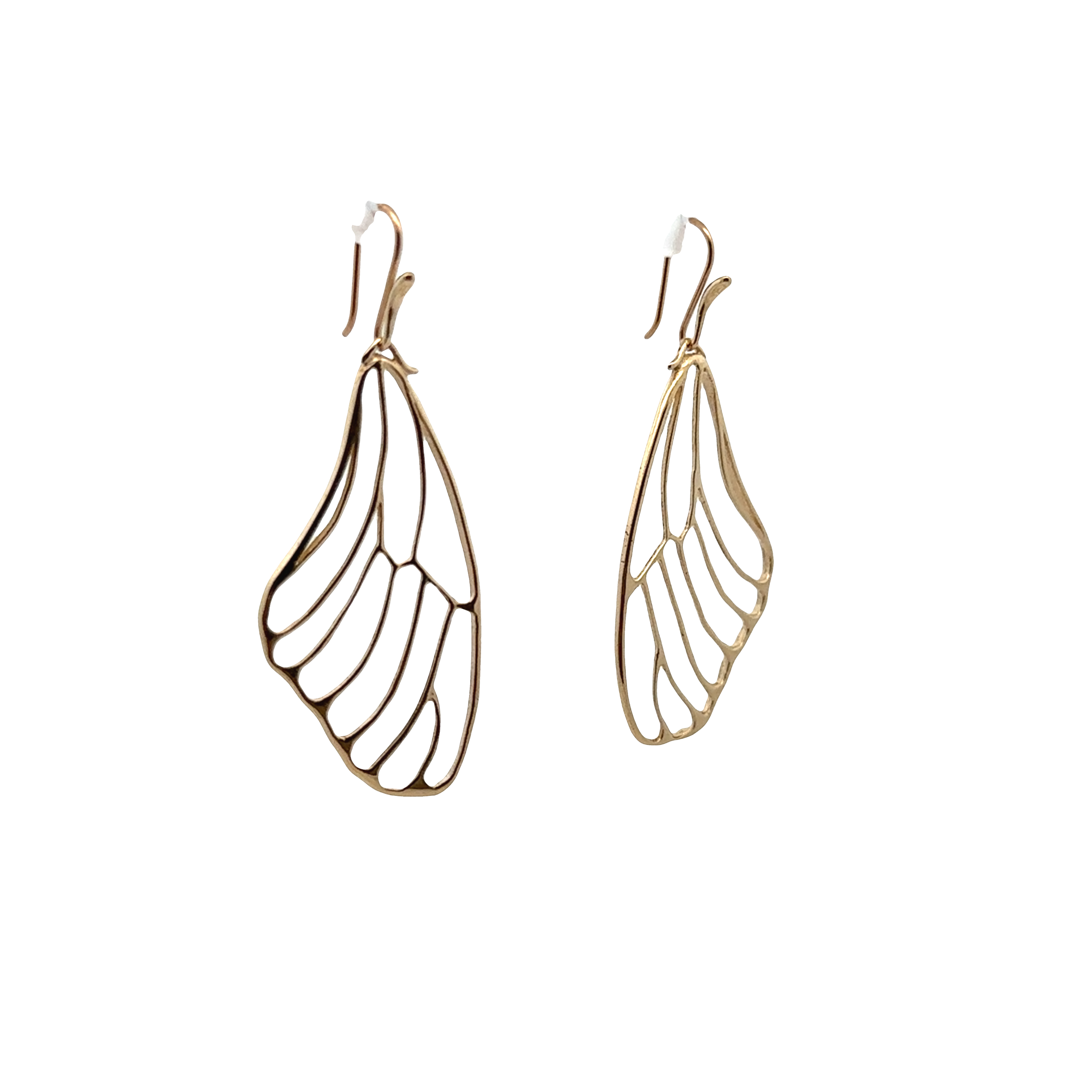 Pre-Owned Butterfly Wing Earrings