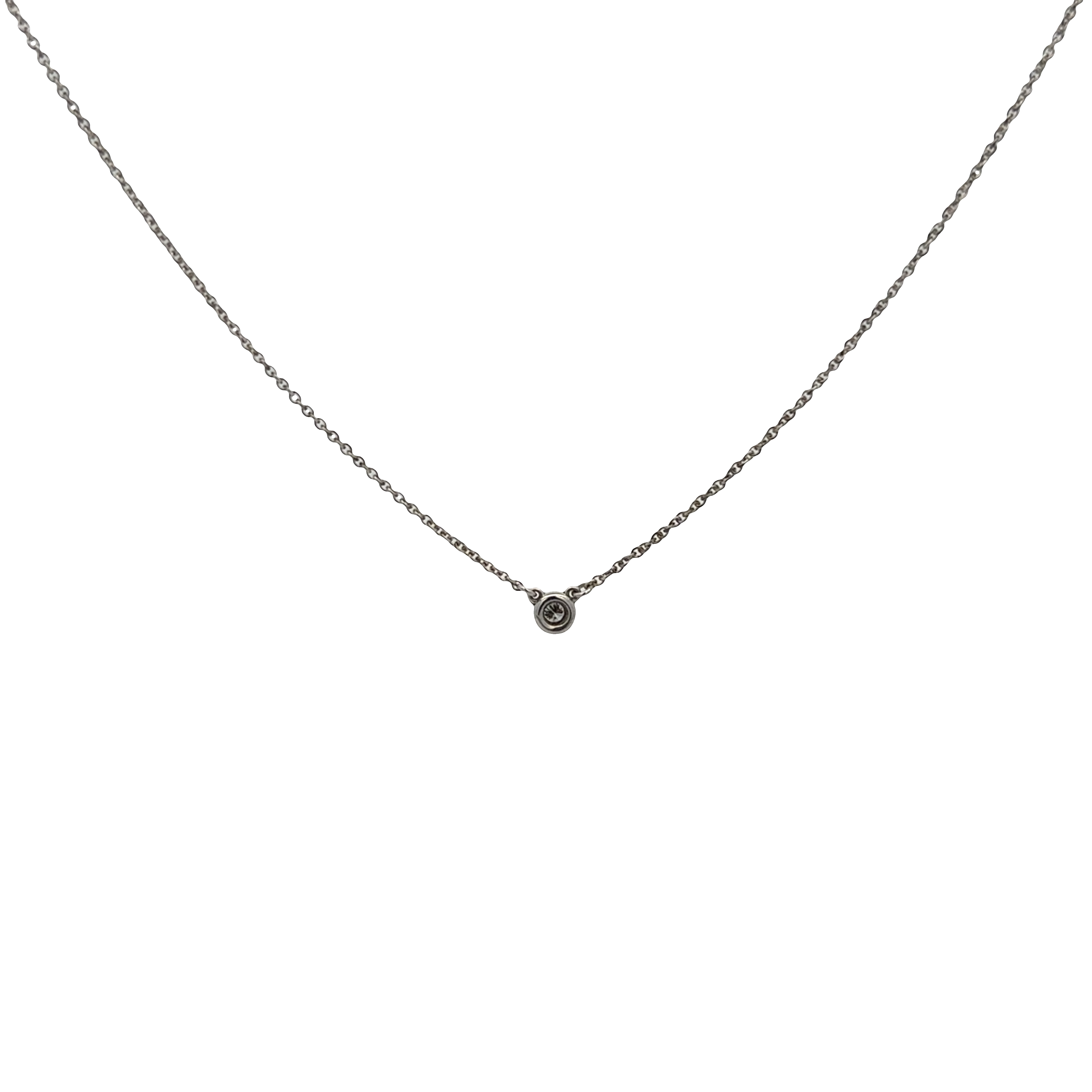 Pre-Owned Tiffany & Co. Elsa Peretti Diamonds By The Yard Necklace