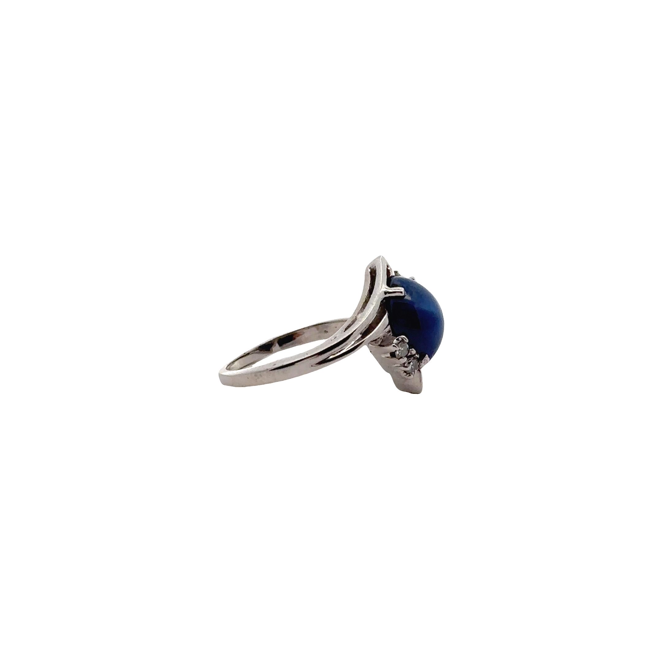 Pre-Owned Star Sapphire and Diamond Ring