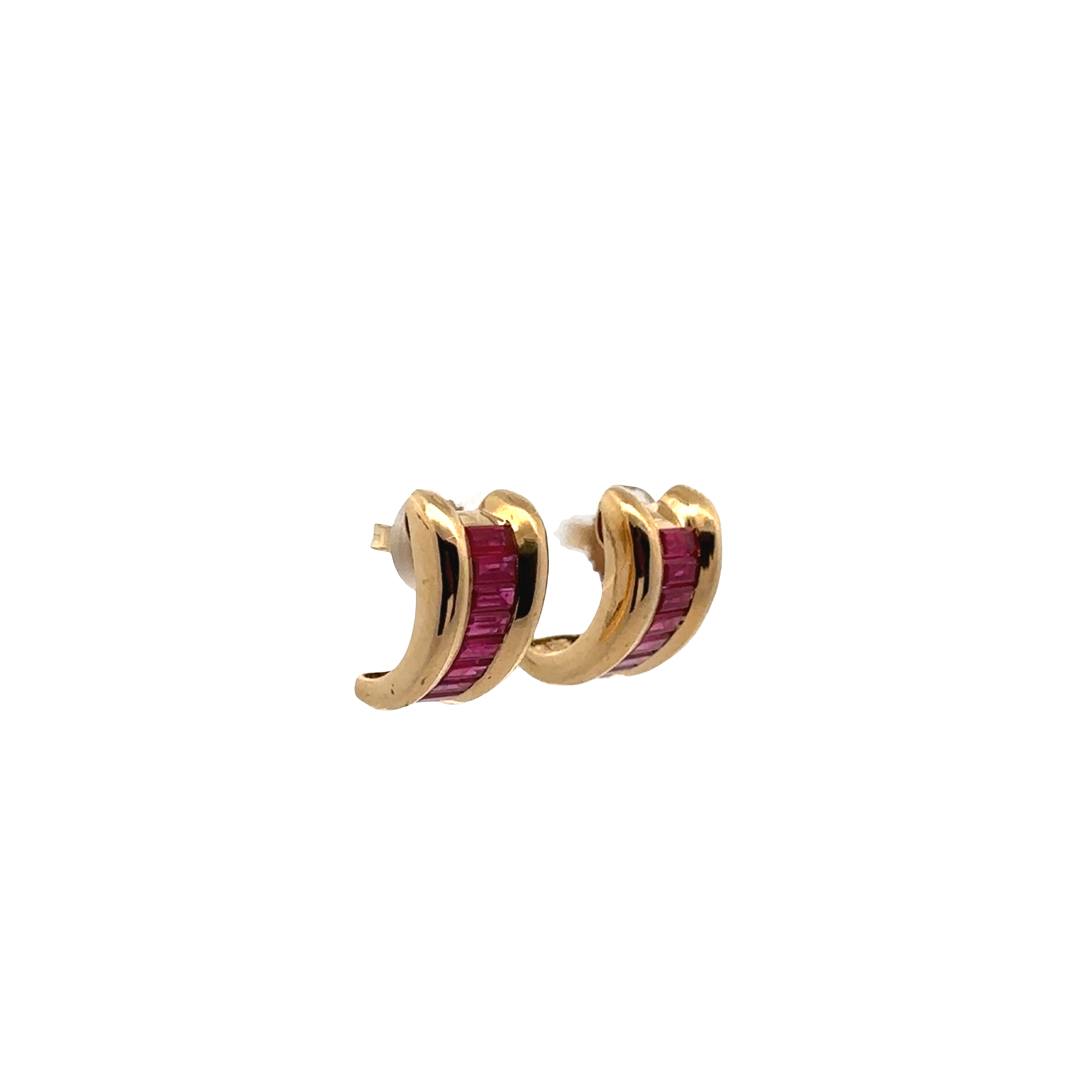 Pre-Owned Ruby Wide Earrings