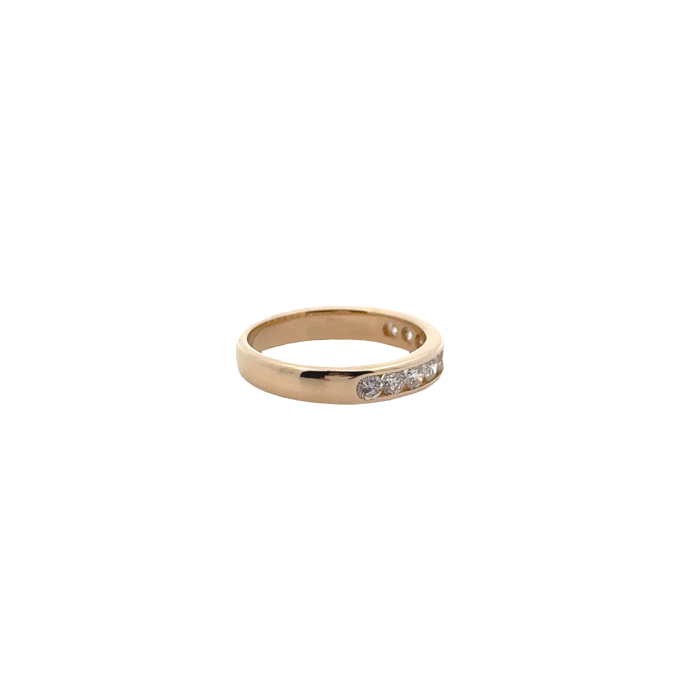 Pre-Owned Diamond Chanel Set Band