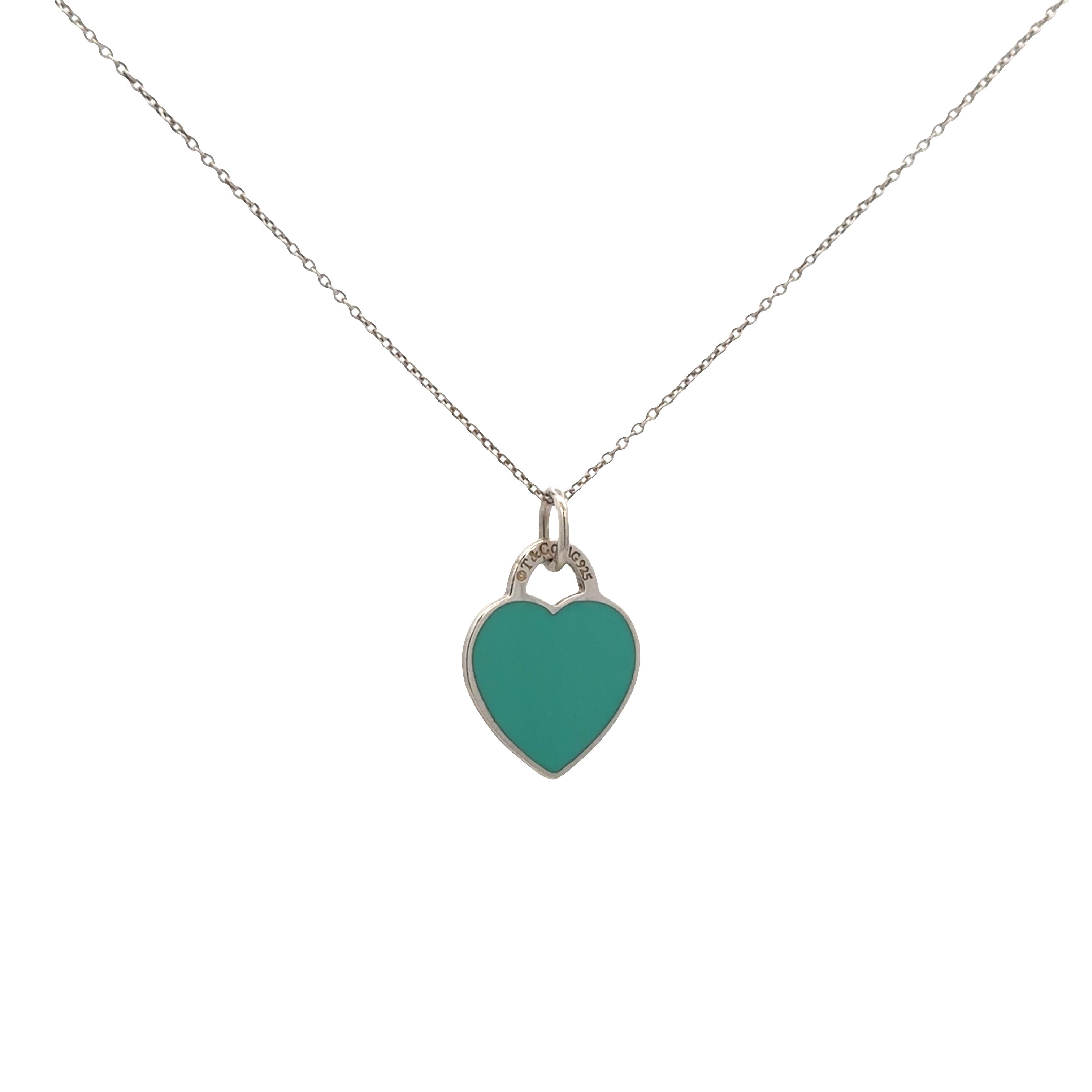 Pre-Owned Tiffany & Co. Return to Tiffany Heart Pendant Necklace
