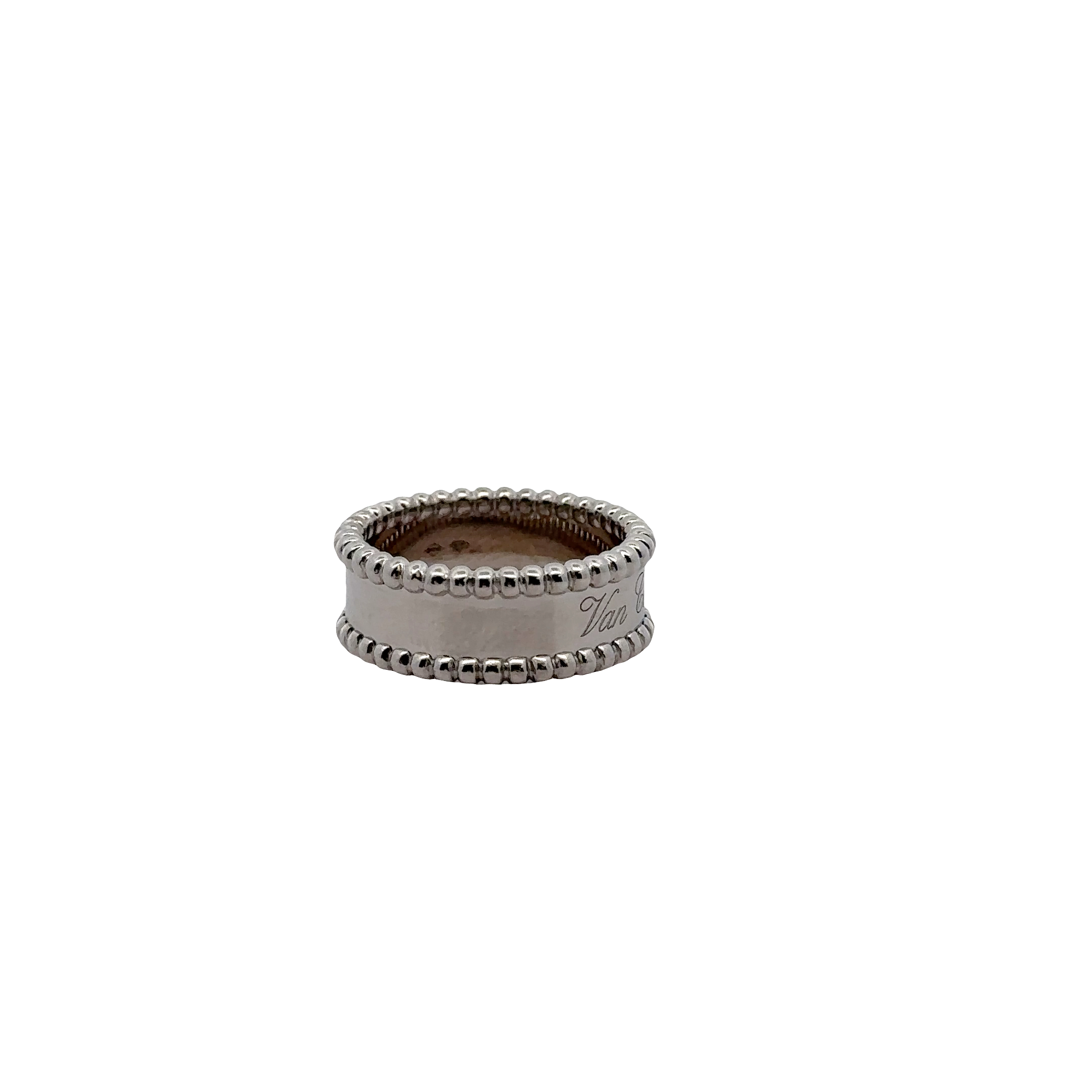 Pre-Owned Van Cleef & Arpels Perlee Sign Ring