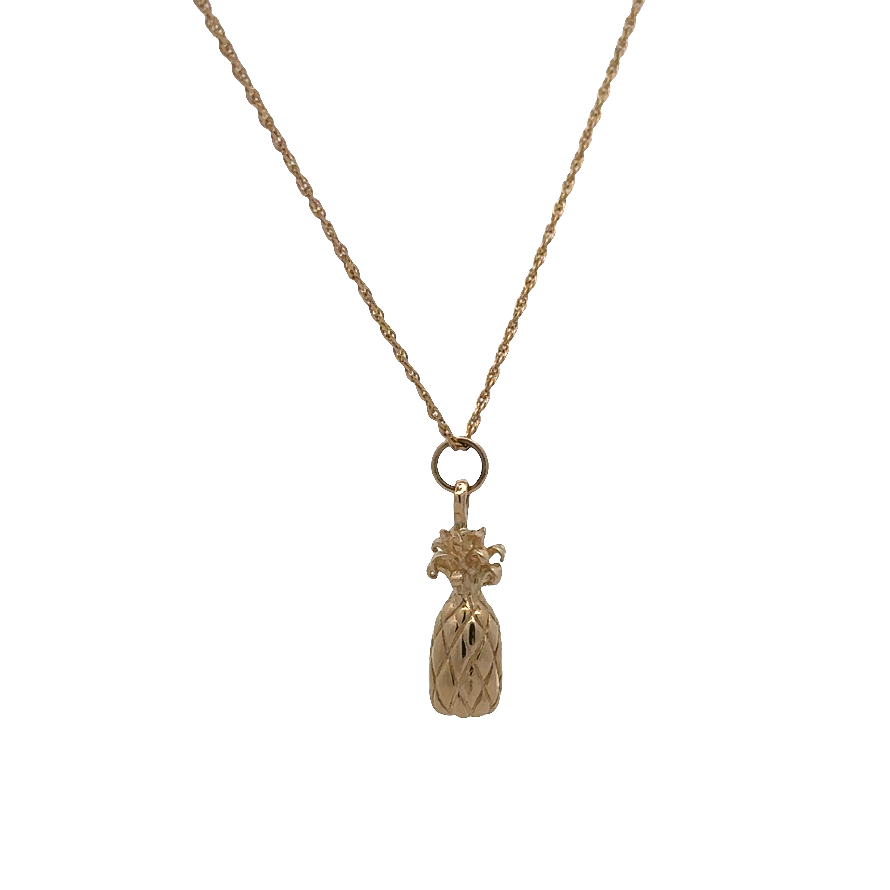Pre-Owned Pineapple Pendant Nekclace
