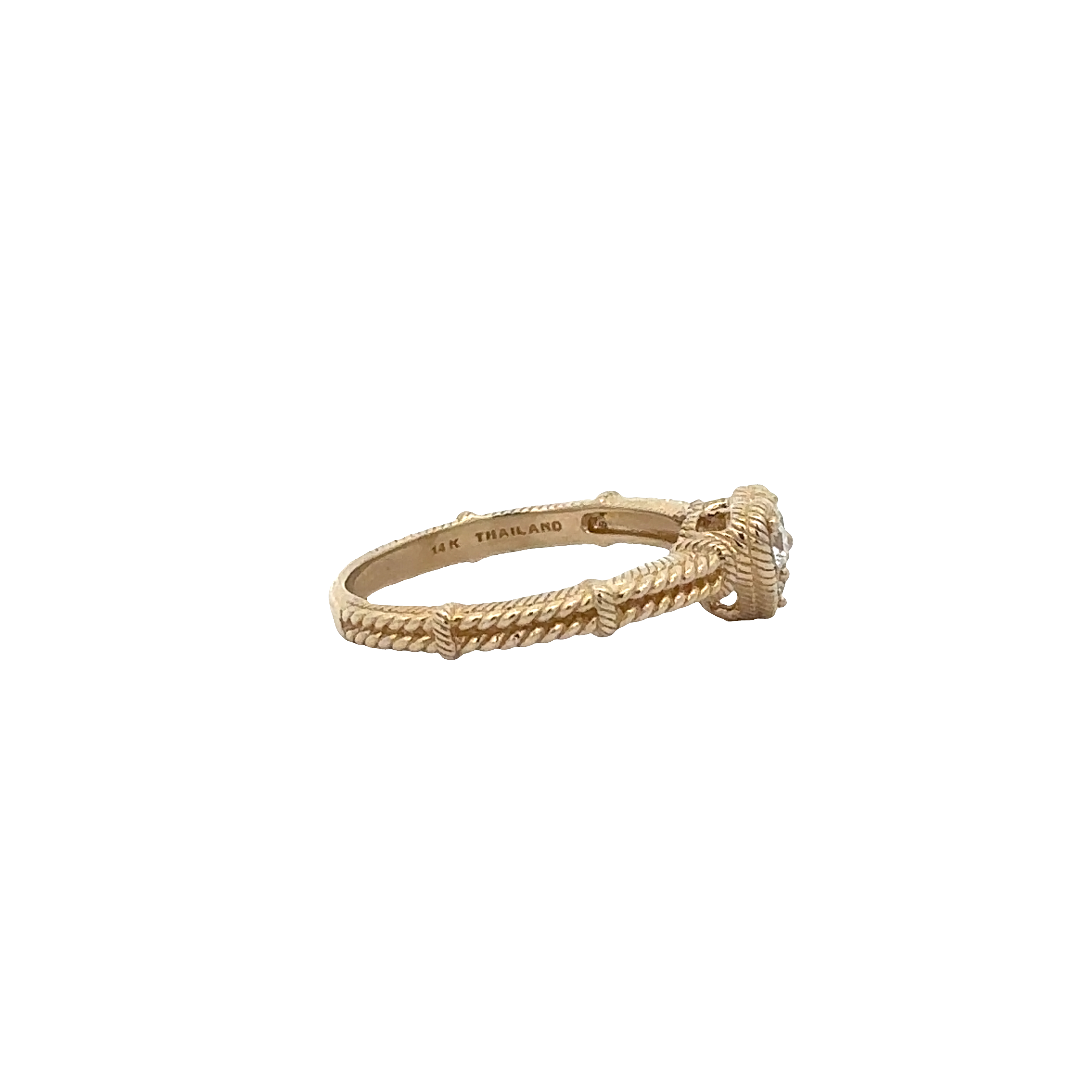 Pre-Owned Judith Ripka Diamond Heart Ring