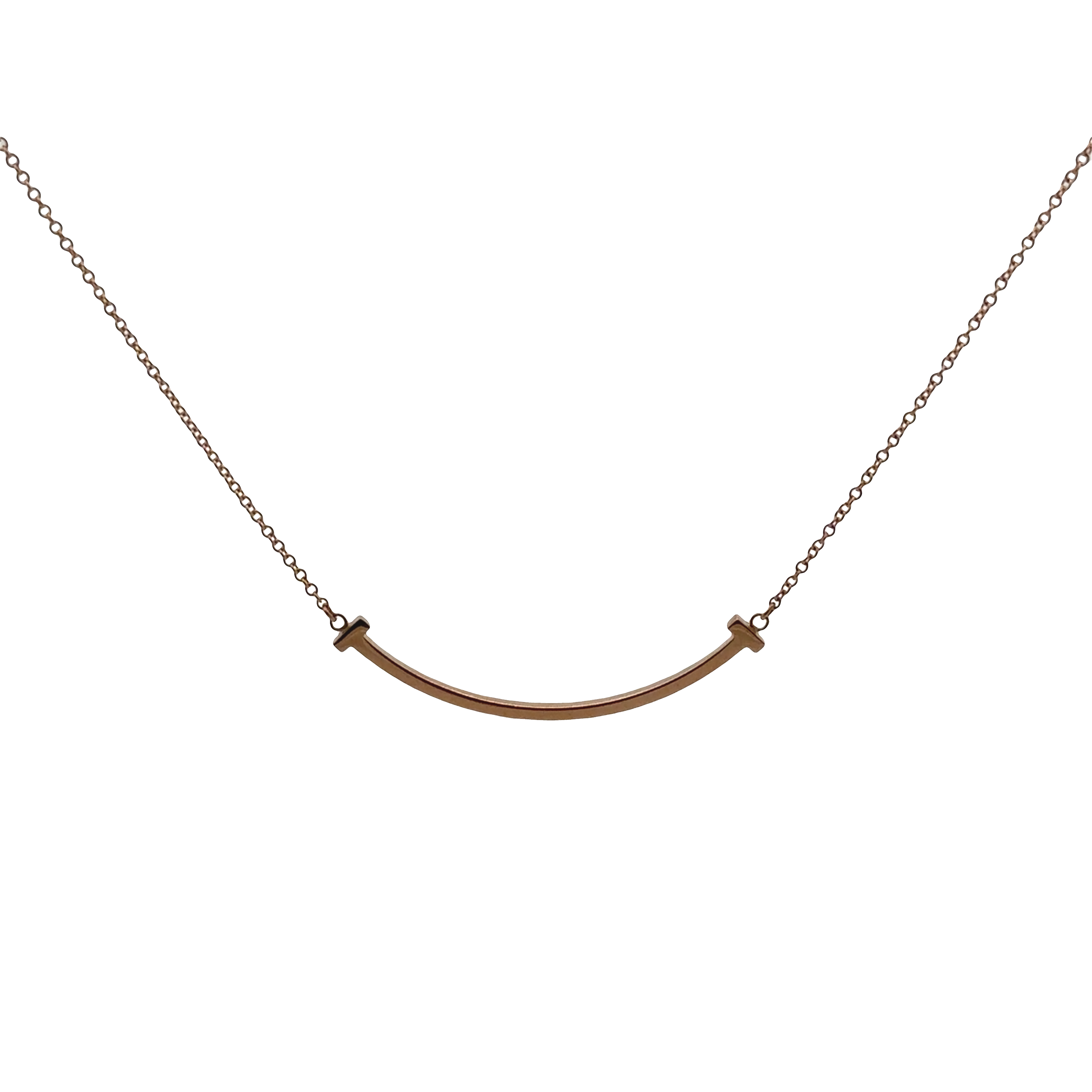 Pre-Owned Tiffany & Co. Smile Pendant Necklace