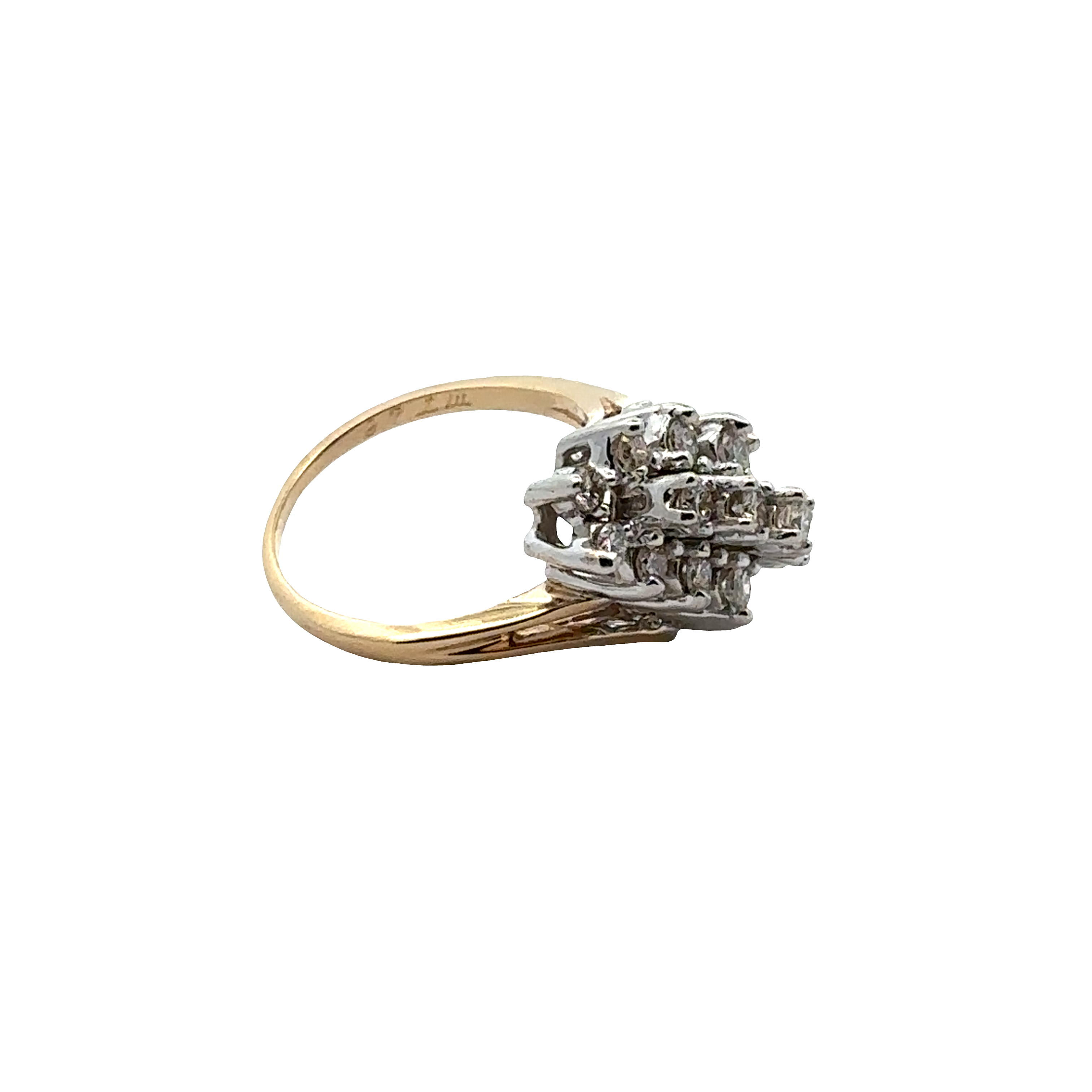 Pre-Owned Diamond Waterfall Ring
