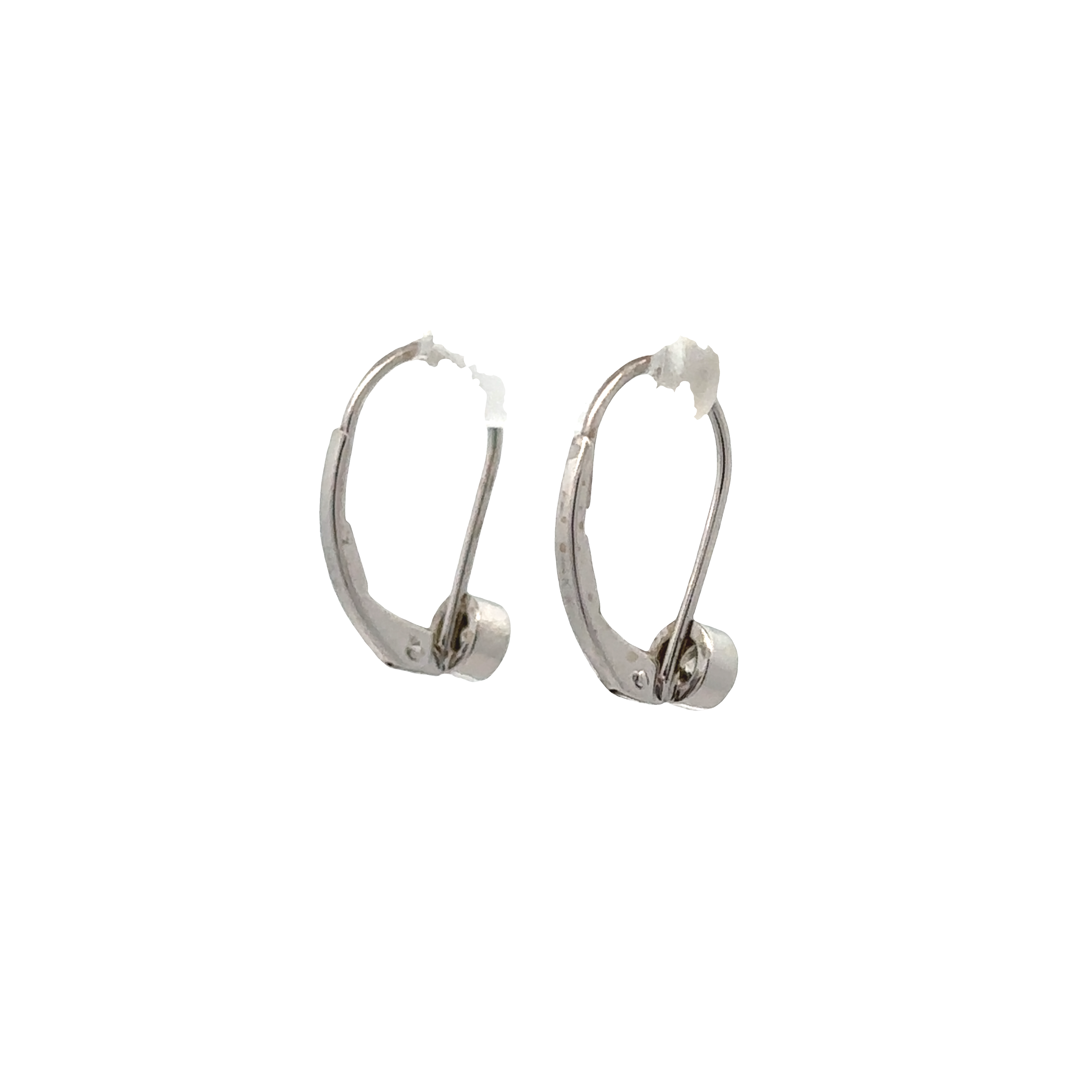Pre-Owned Diamond Leverback Earrings