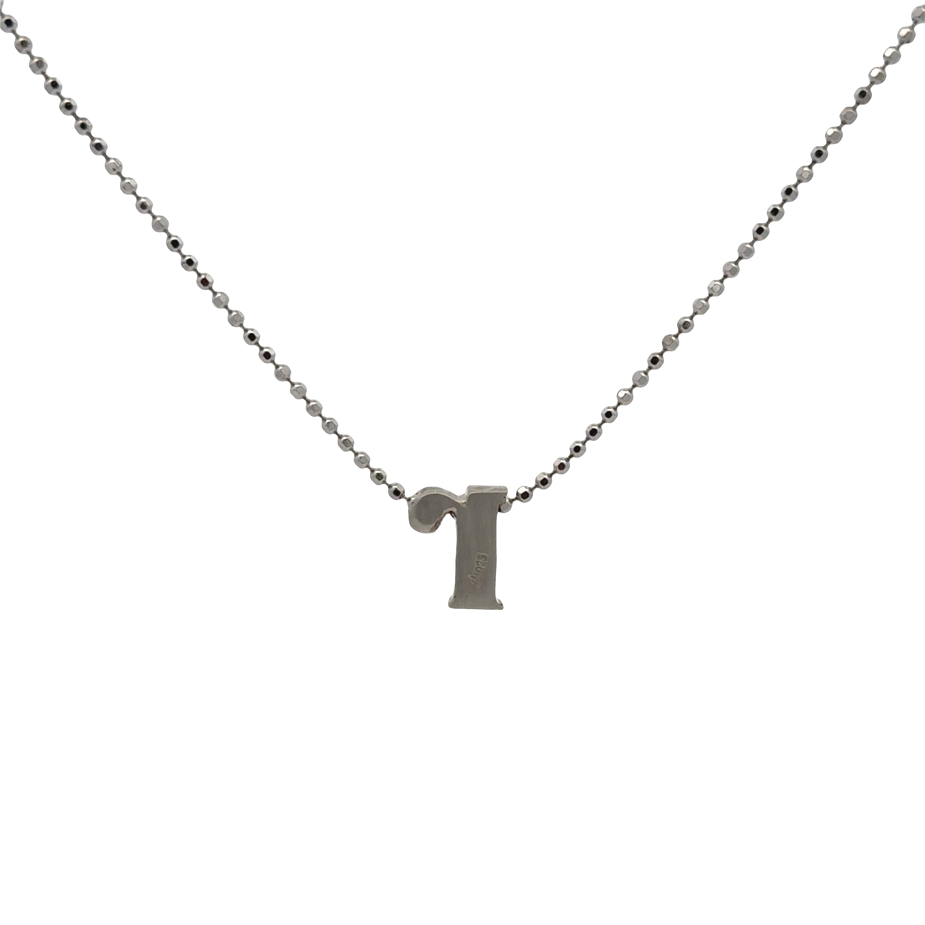 Pre-Owned Alex Woo Little Letter "R" Pendant Necklace