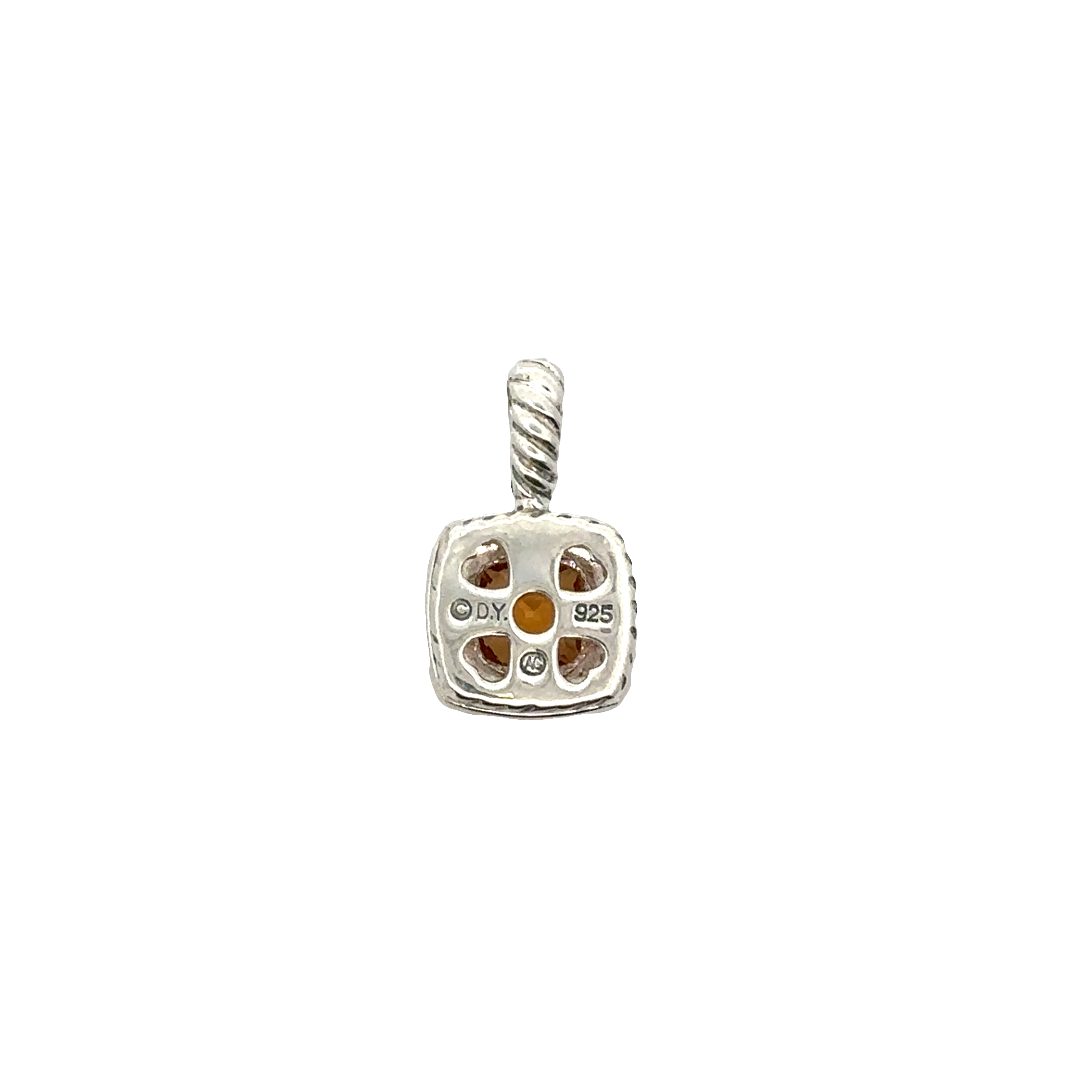 Pre-Owned David Yurman Citrine and Diamond Albion Pendant