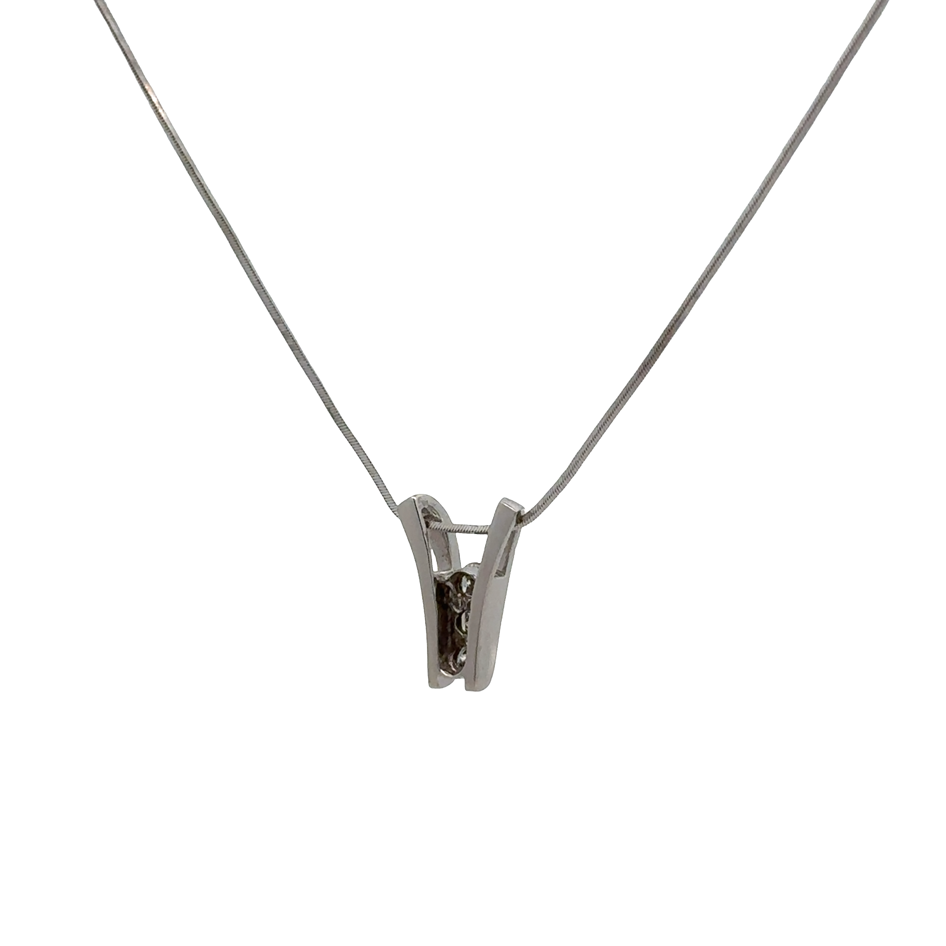 Pre-Owned Diamond Pendant Necklace