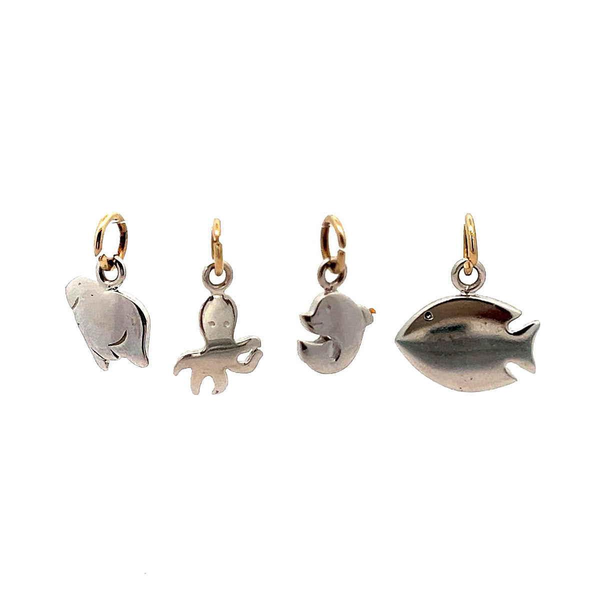 Pre-Owned Diamond Under The Sea Charm Set