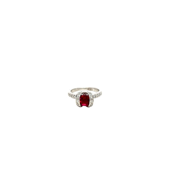 Pre-Owned Ruby & Diamond Ring