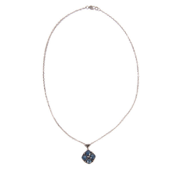 PRE-OWNED TACORI CITY LIGHTS CLUSTER PENDANT IN BLUE