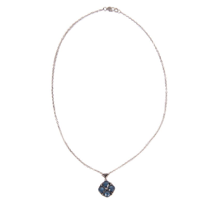 PRE-OWNED TACORI CITY LIGHTS CLUSTER PENDANT IN BLUE