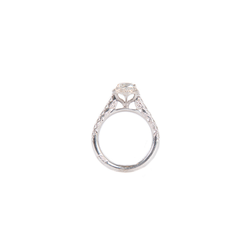 Pre-Owned Tacori Petite Crescent Halo Ring