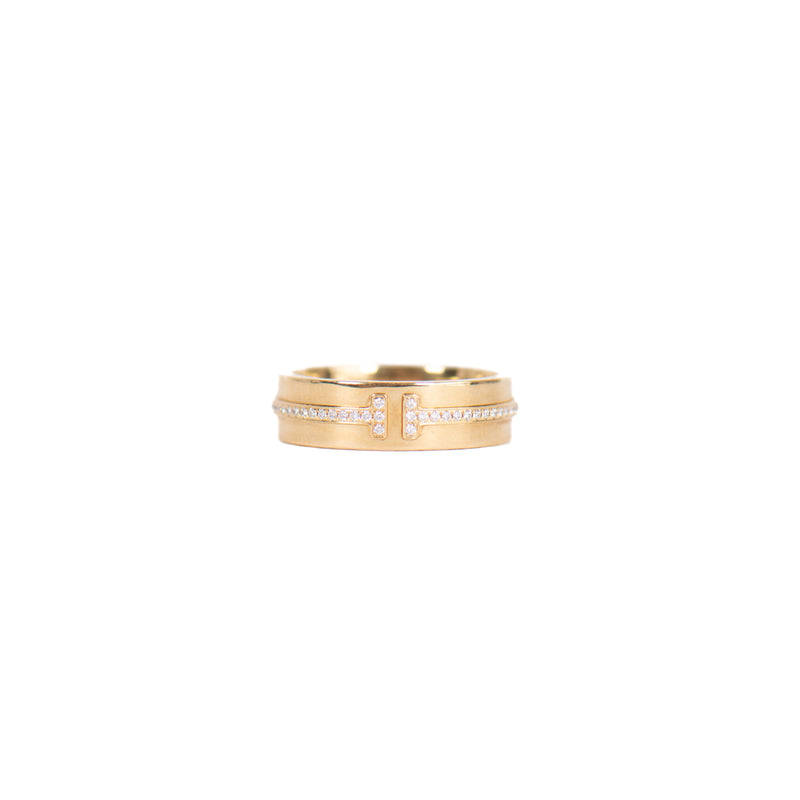 Pre-Owned Tiffany & Co. Diamond T Ring