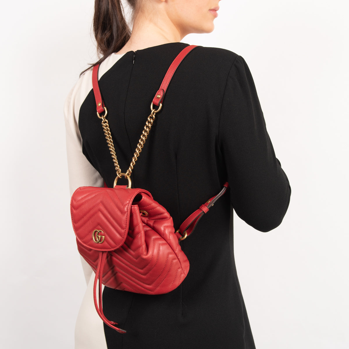 gucci mini marmont backpack Amazon.com: Gucci, Pre-Loved Leather GG Small, Red : Amazon Luxury Famed for its outstanding versatility and signature Gucci accents Gucci GG Marmont Backpack |