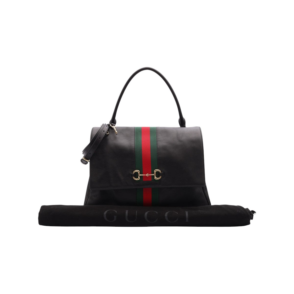 Pre-Owned Gucci Paparazzo Large Top Handle