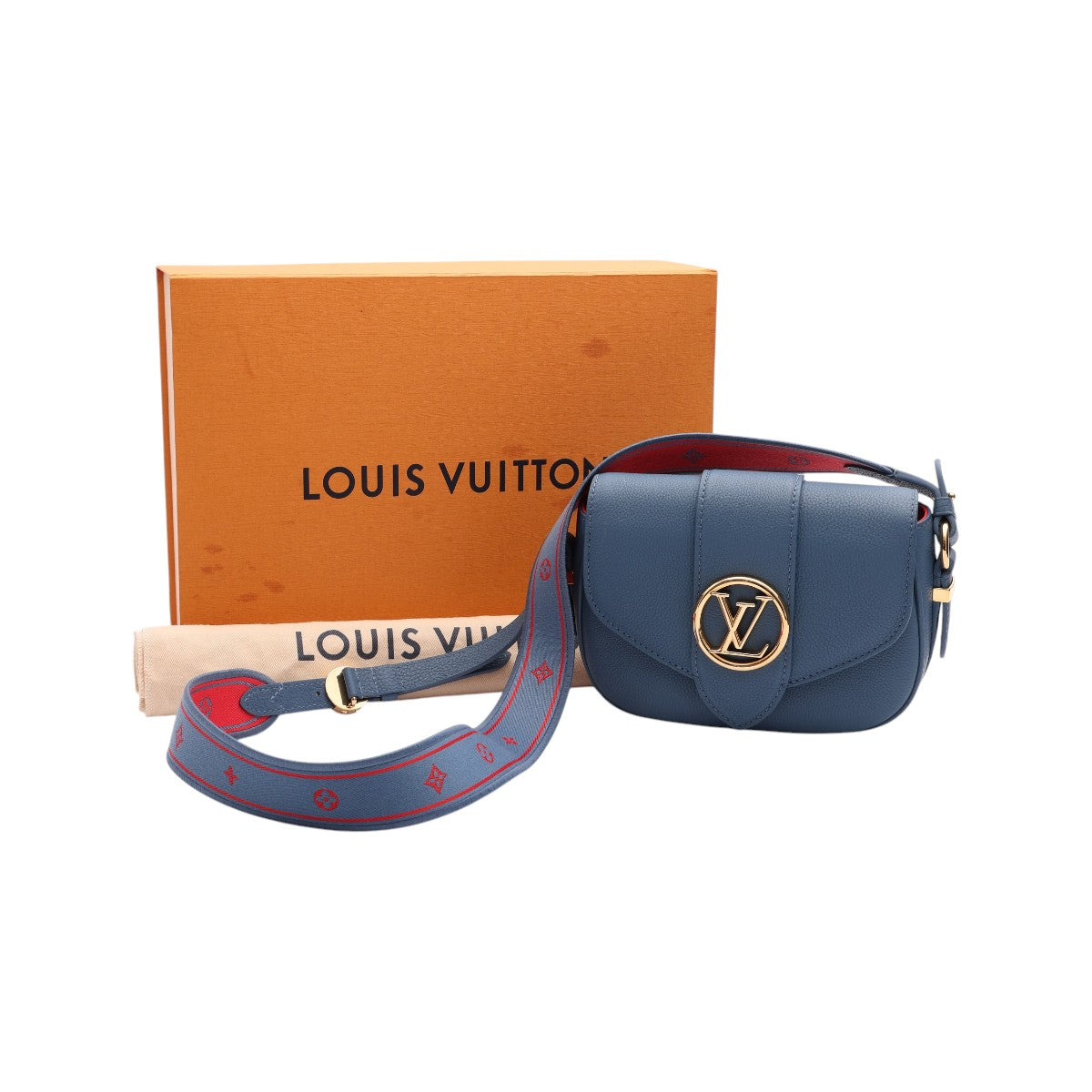 Pre-Owned Louis Vuitton Pont 9 Soft PM