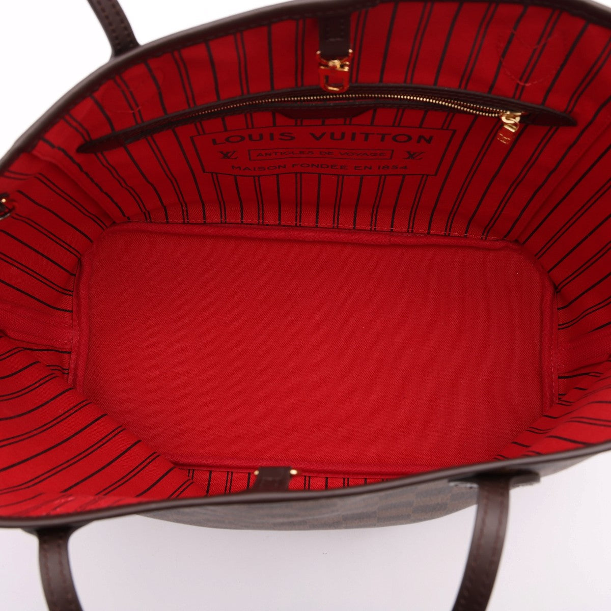 Pre-Owned Louis Vuitton Damier Ebene Neverfull MM