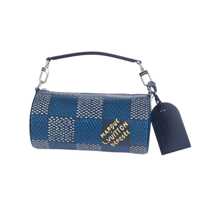 Pre-Owned Louis Vuitton Limited Edition Damier Heritage Soft Polochon PM