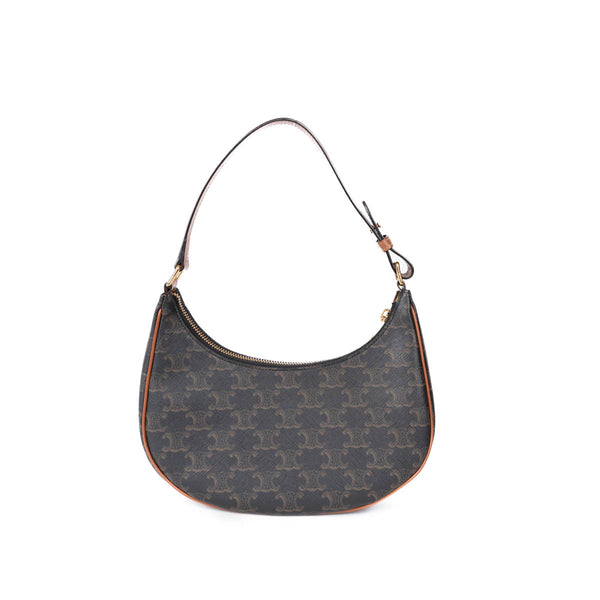 Pre-Owned Celine Triomphe Ava Hobo