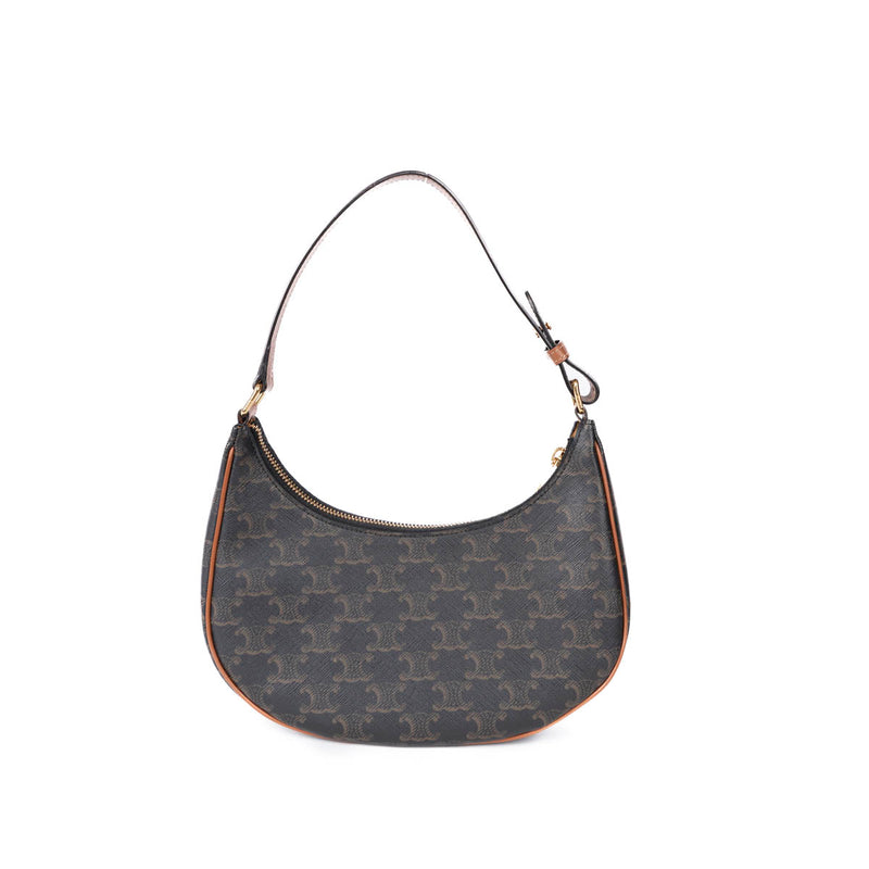 Pre-Owned Celine Triomphe Ava Hobo