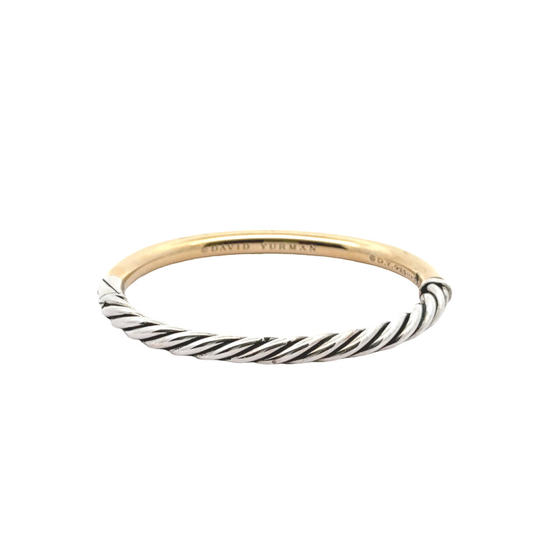 Pre-Owned David Yurman Cable Hinged Bangle