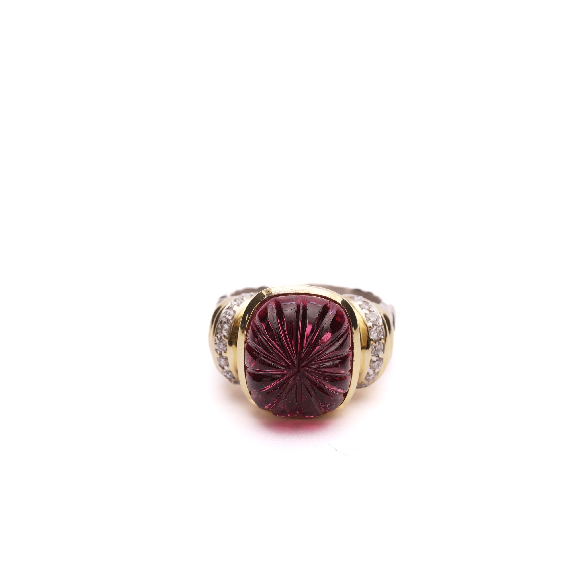Pre-Owned David Yurman Tourmaline and Diamond Ring