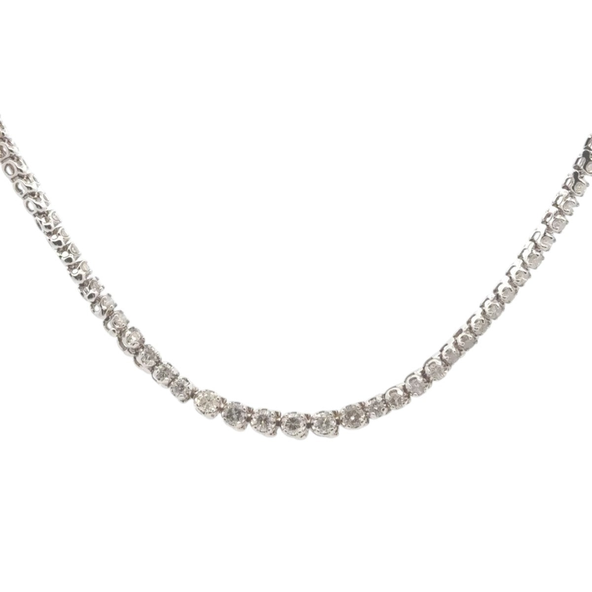 Pre-Owned Diamond Riviera Necklace