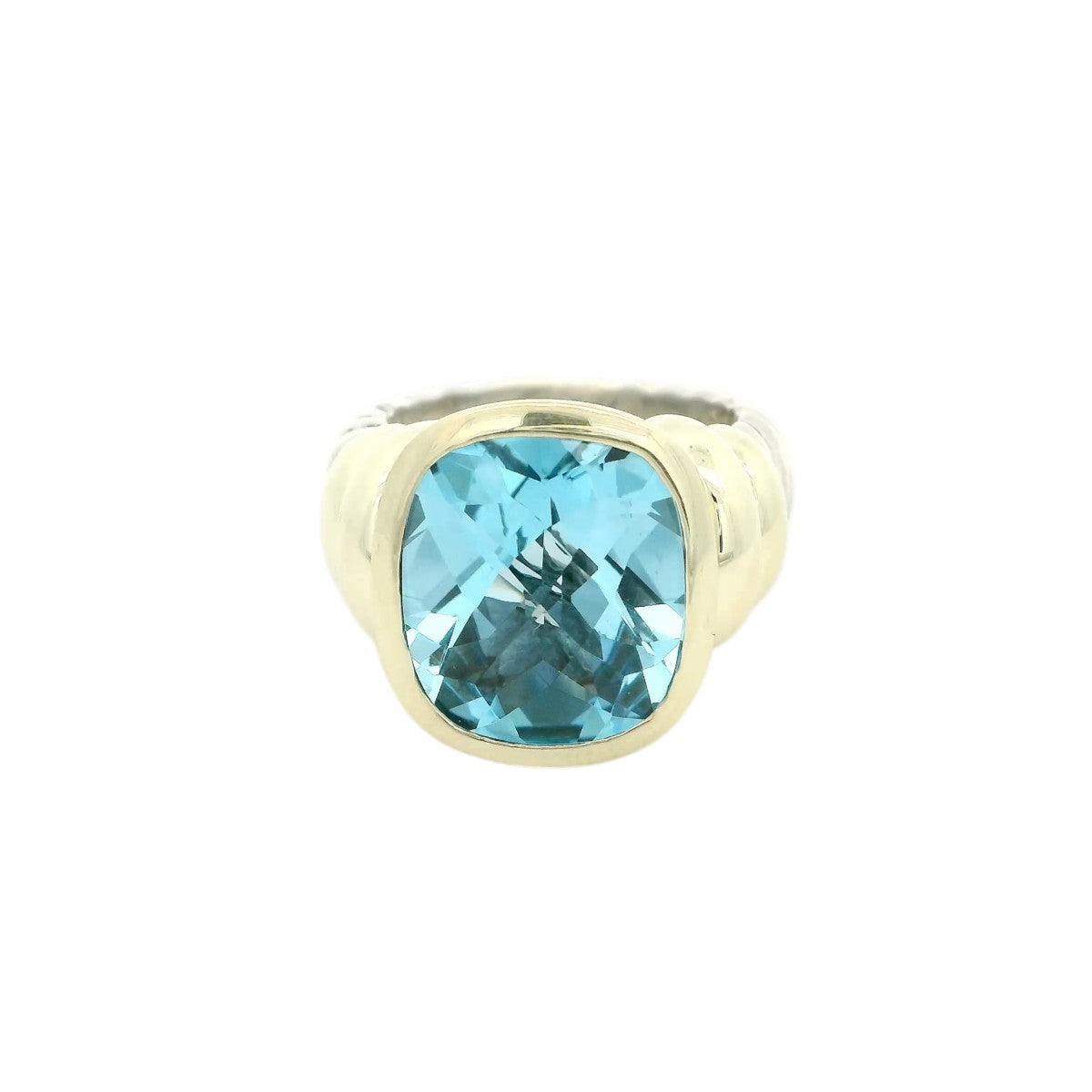 Pre-Owned David Yurman Two Tone Noblesse Ring