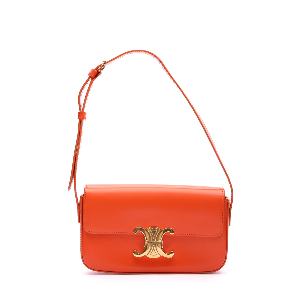 Pre-Owned Celine Triomphe Shoulder Bag