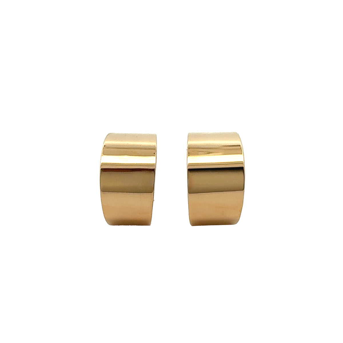 Pre-Owned Wide Hoop Earrings