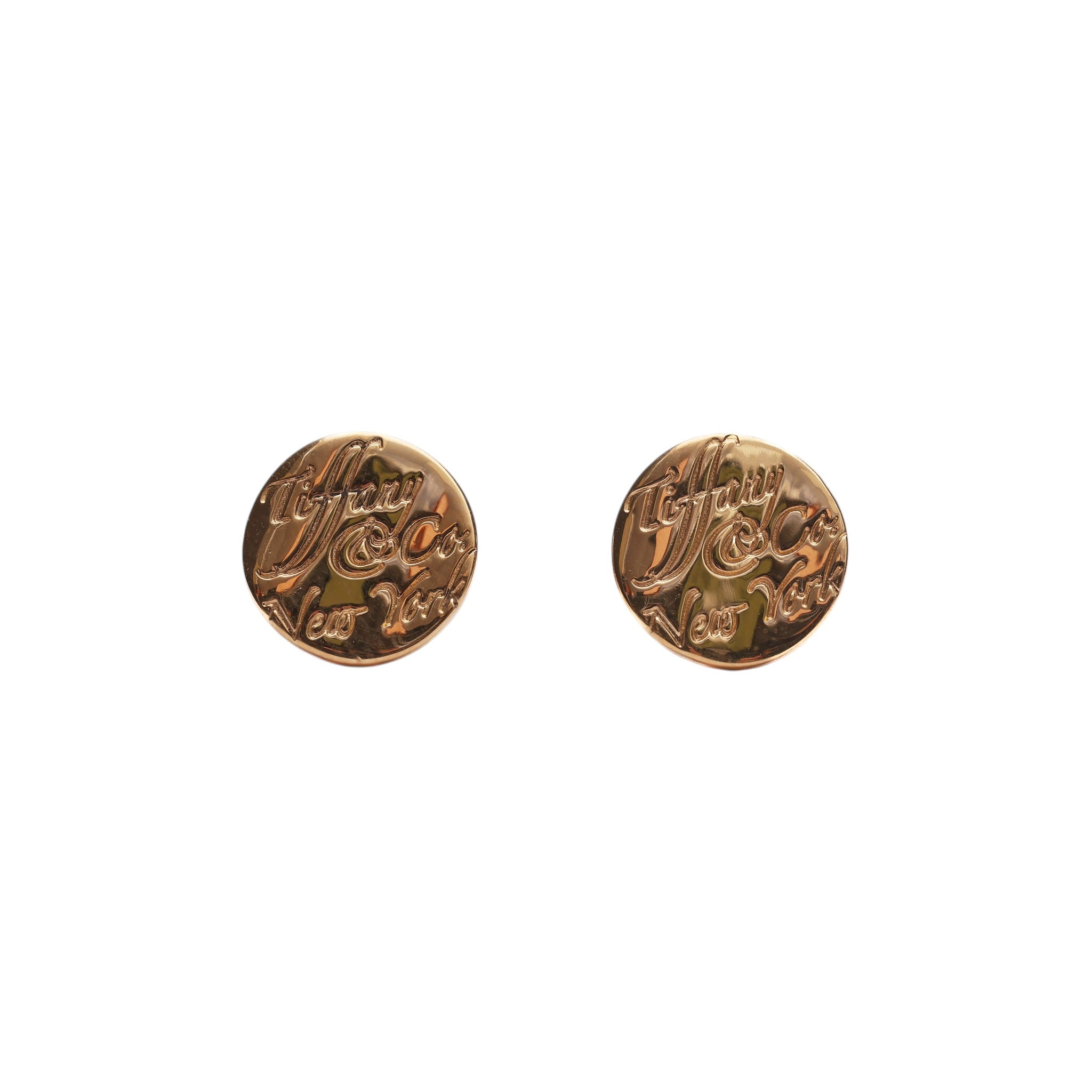 Pre-Owned Tiffany & Co. Notes Stud Earrings