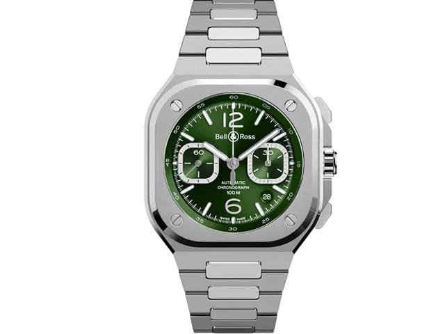 Bell & Ross BR-05 chrono green steel