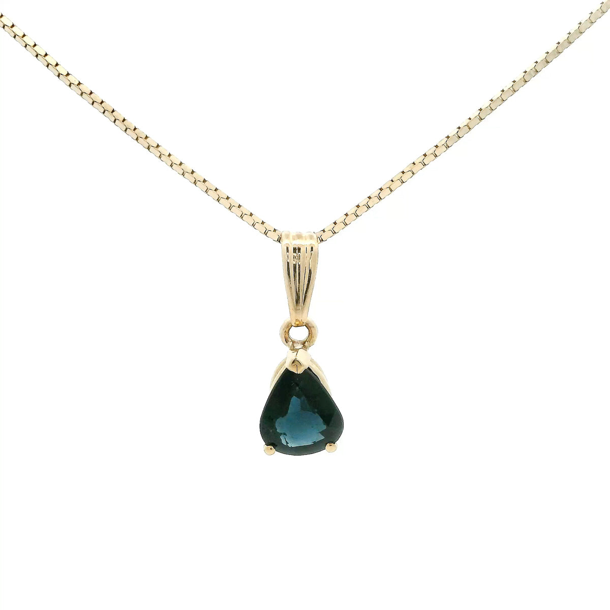 Pre-Owned Blue Sapphire Pendant